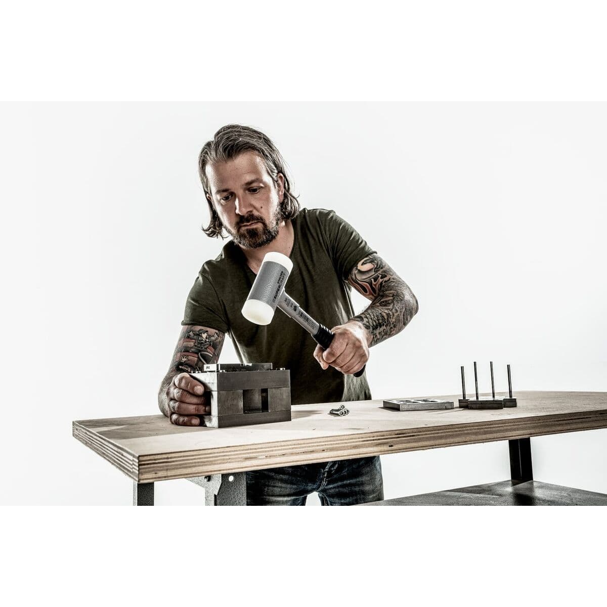 Gummi Mallet Halder Supercraft Anti-tilbageslag - Image 5