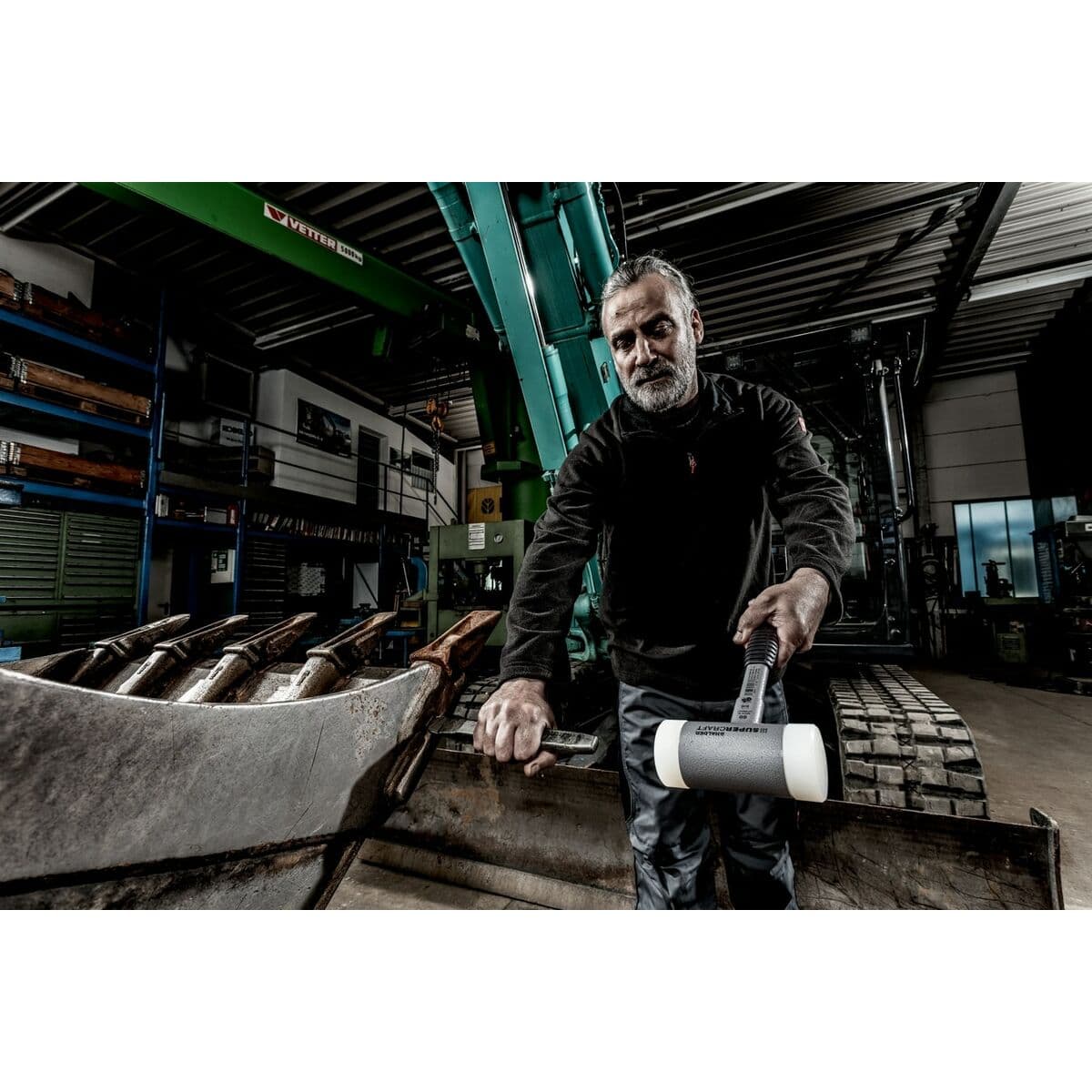 Gummi Mallet Halder Supercraft Anti-tilbageslag - Image 7