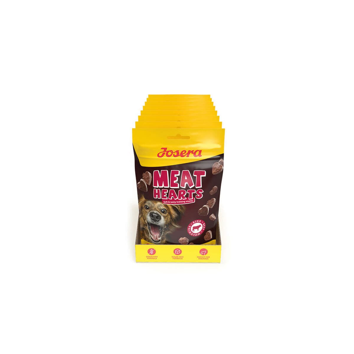 Snack para Perros Josera Meat Hearts Ternera 70 g - Image 3