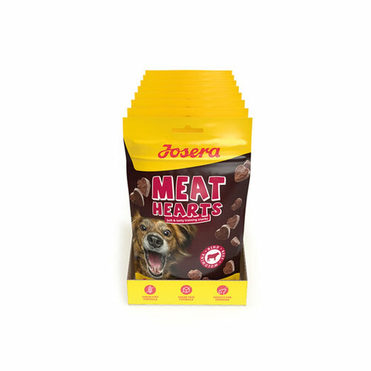 Snack para Perros Josera Meat Hearts Ternera 70 g - Image 4