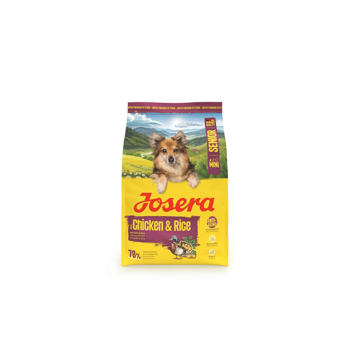 Futter Josera Mini Senior Huhn Reis 3 Kg