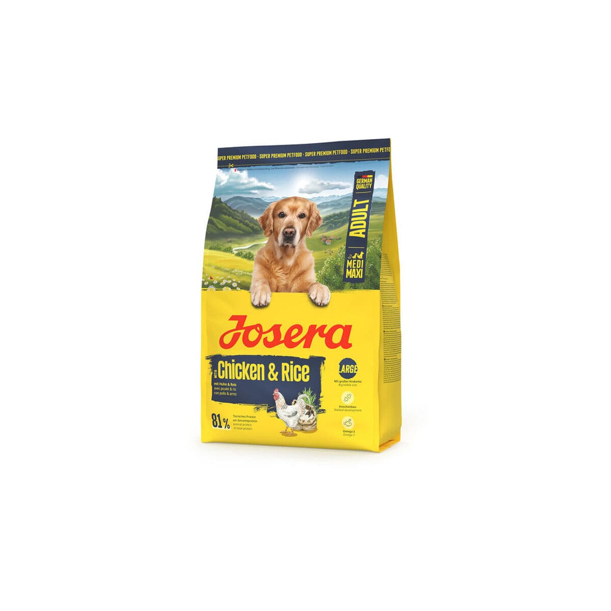 Futter Josera Medi/Maxi Adult Huhn Reis 3 Kg - Image 2