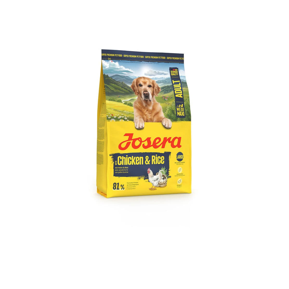 Futter Josera Medi/Maxi Adult Huhn Reis 3 Kg - Image 3