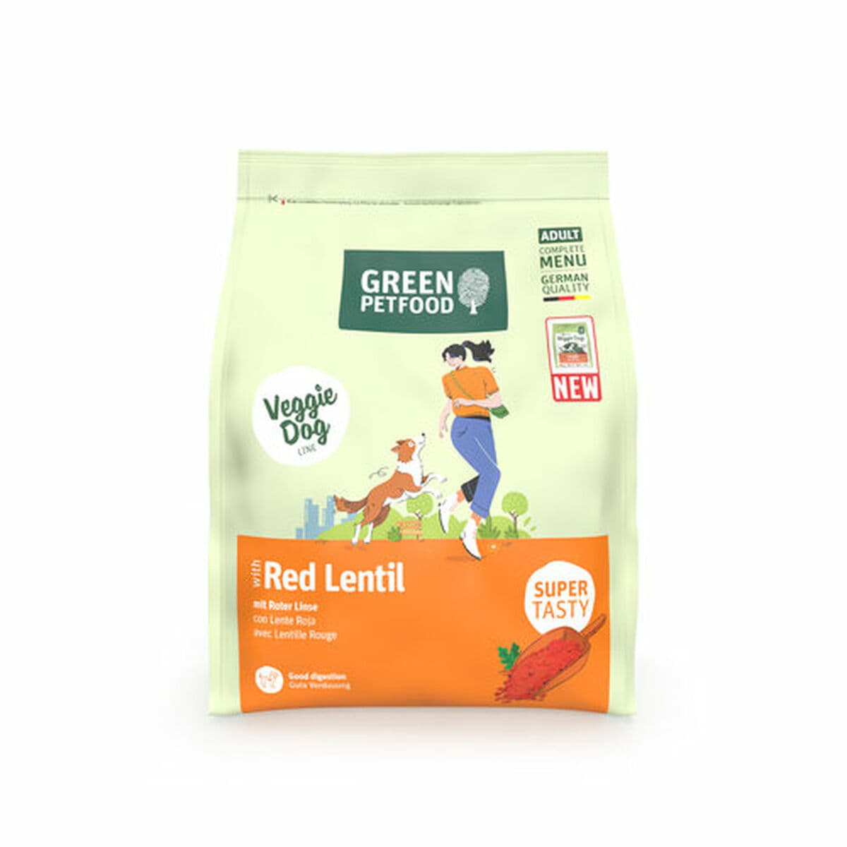 Futter Green Petfood VeggieDog Red Lentil 900 g - Image 2