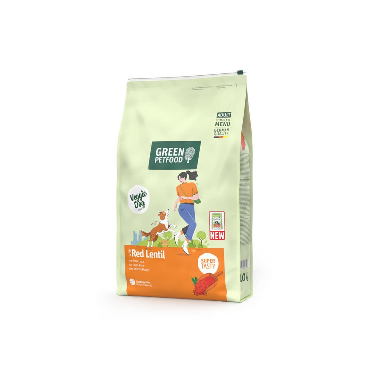 Futter Green Petfood VeggieDog Red Lentil 10 kg - Image 3