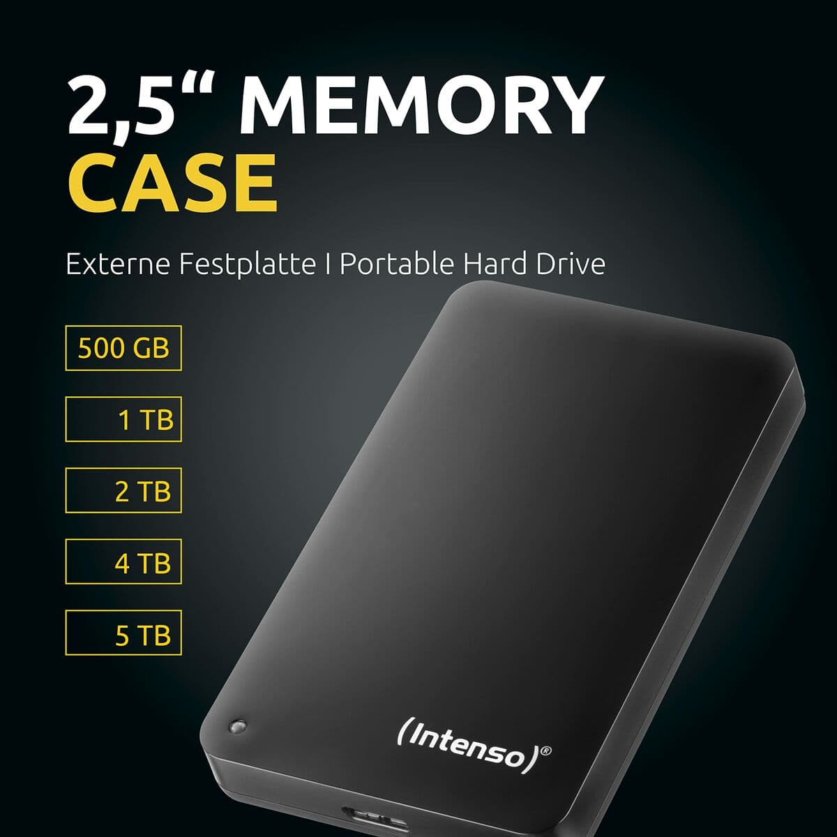 Disque Dur Externe INTENSO 6021512 Noir 4 TB HDD - Image 13