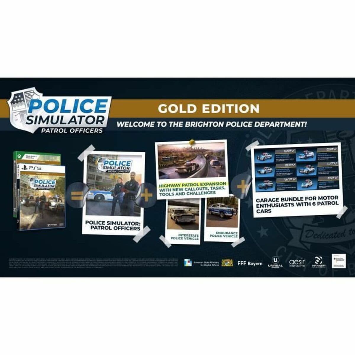 Xbox Series X vaizdo žaidimas Microids Police Simulator: Patrol Officers - Gold Edition - Image 2
