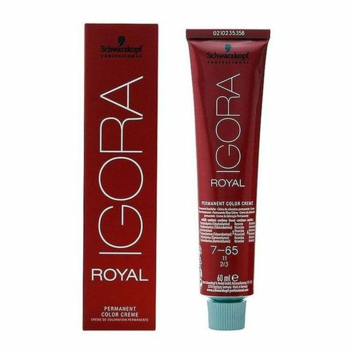 Noturīga Krāsa Schwarzkopf Igora Royal Nº 7-65 60 ml