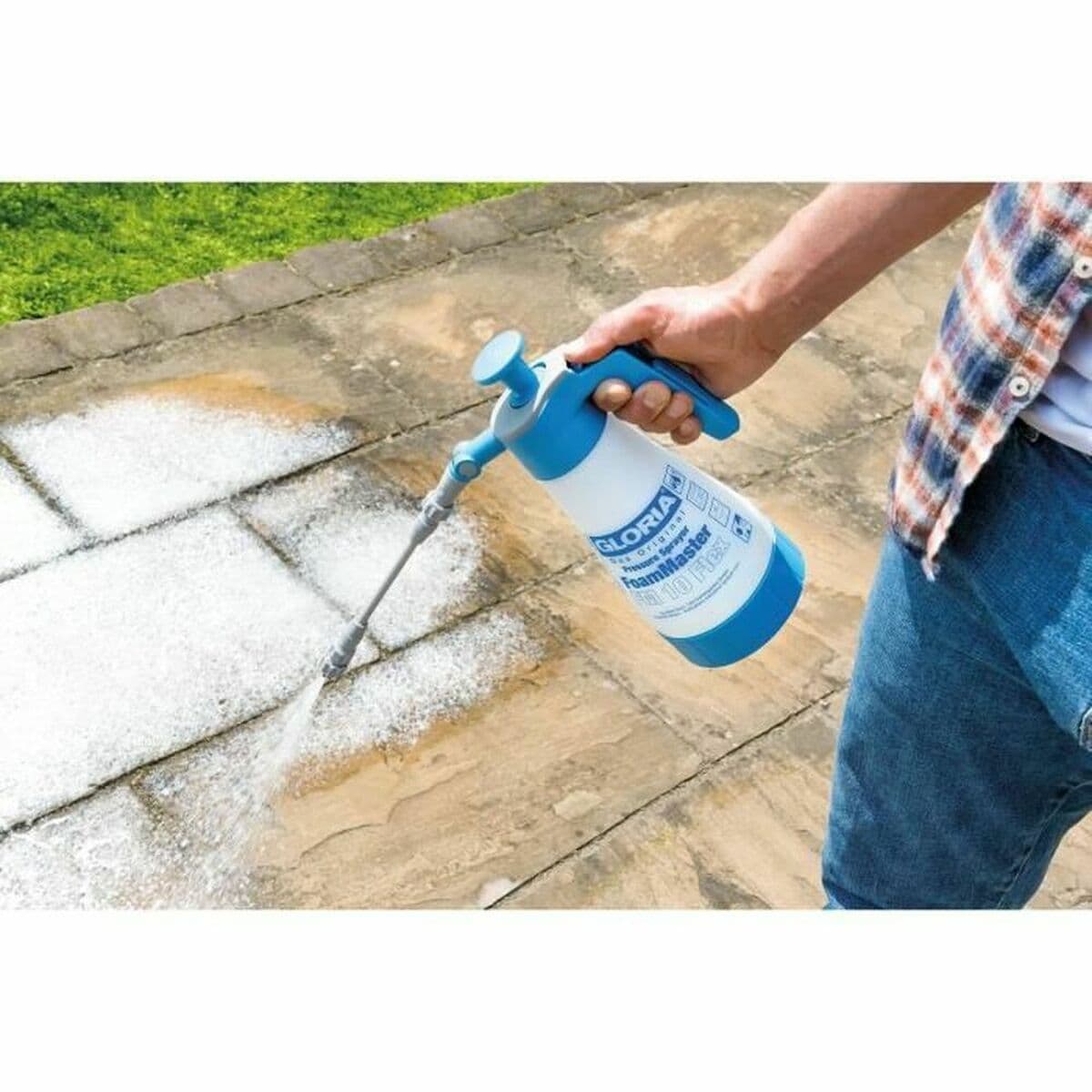 Pulverizador a Presión para Jardín Gloria FoamMaster FM10 Flex Espuma 1 L - Image 2