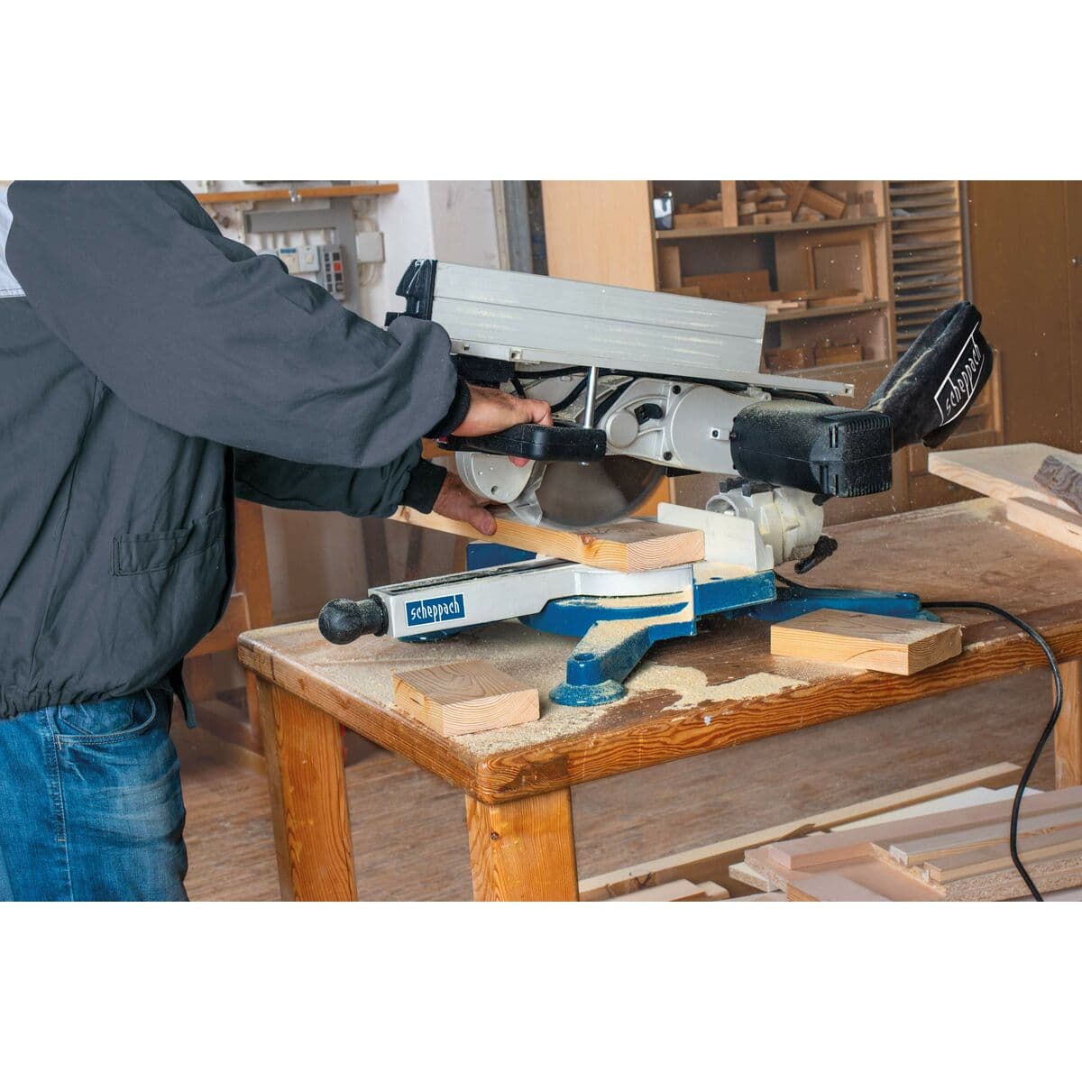 Diskinis pjūklas Scheppach HM100T 1800 W 230 V - Image 6