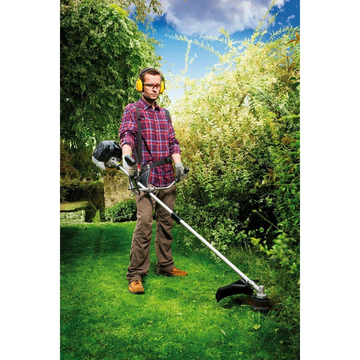 Flerfunktionsröjsåg Scheppach BCH5200PB 1300 W - Image 5