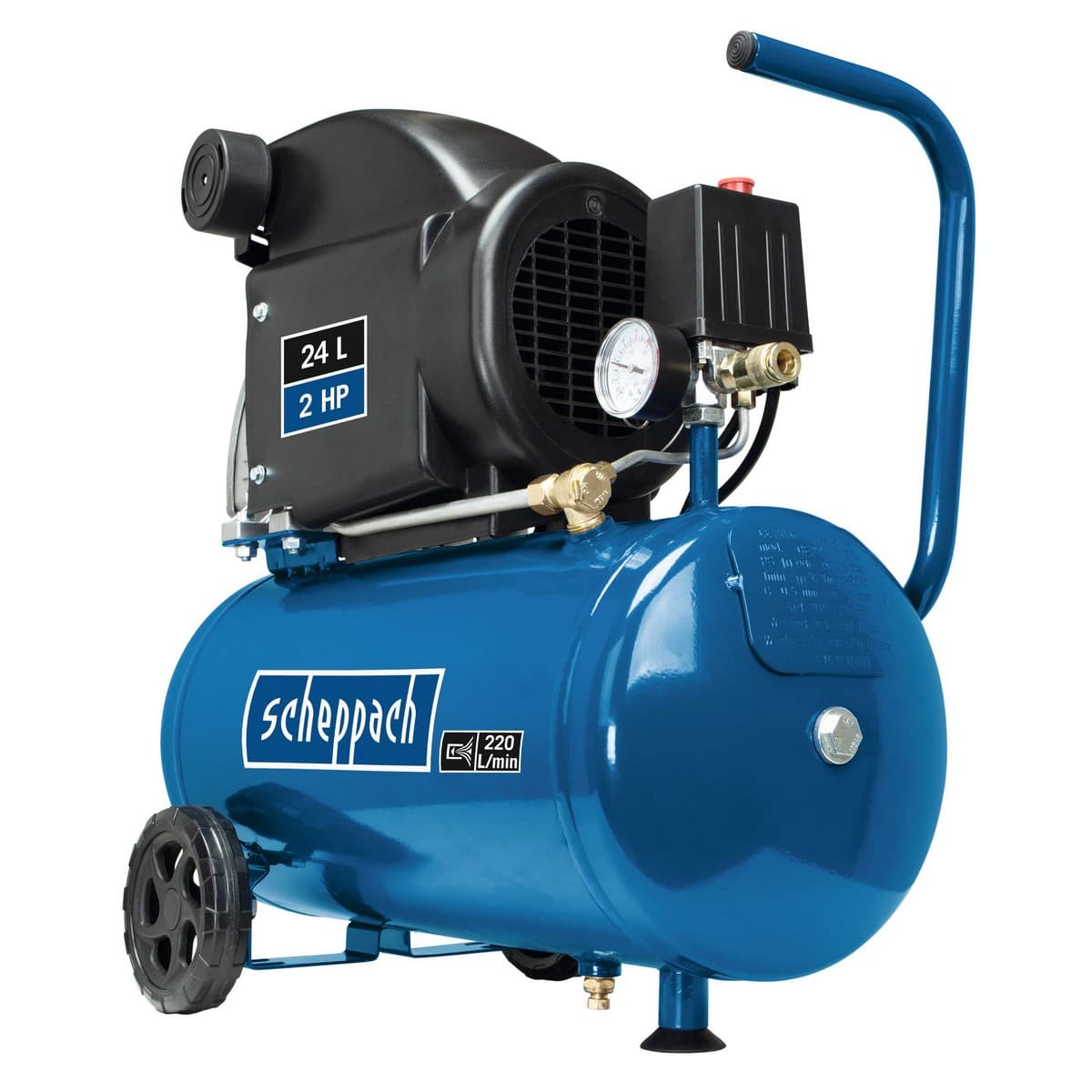 Luftkompressor Scheppach HC26 8 bar 1500 W 24 L - Image 4