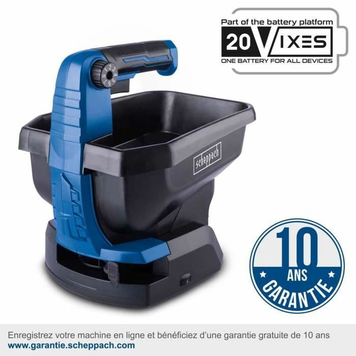 Sembradora Scheppach C-GSP800-X - 20V IXES - Image 2