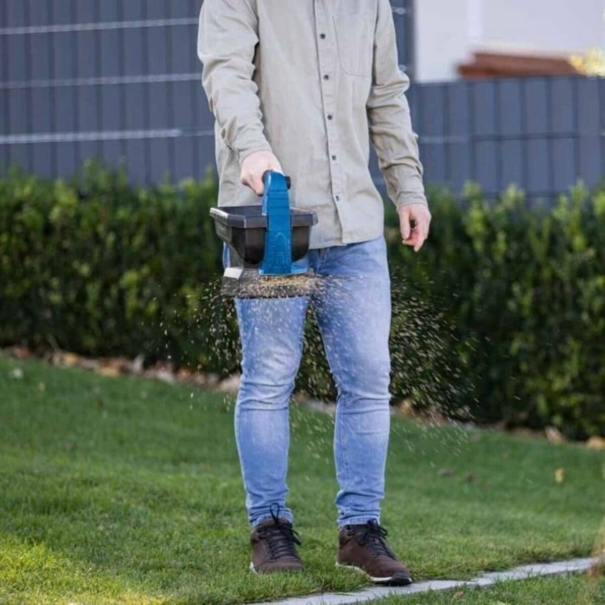 Sembradora Scheppach C-GSP800-X - 20V IXES - Image 6