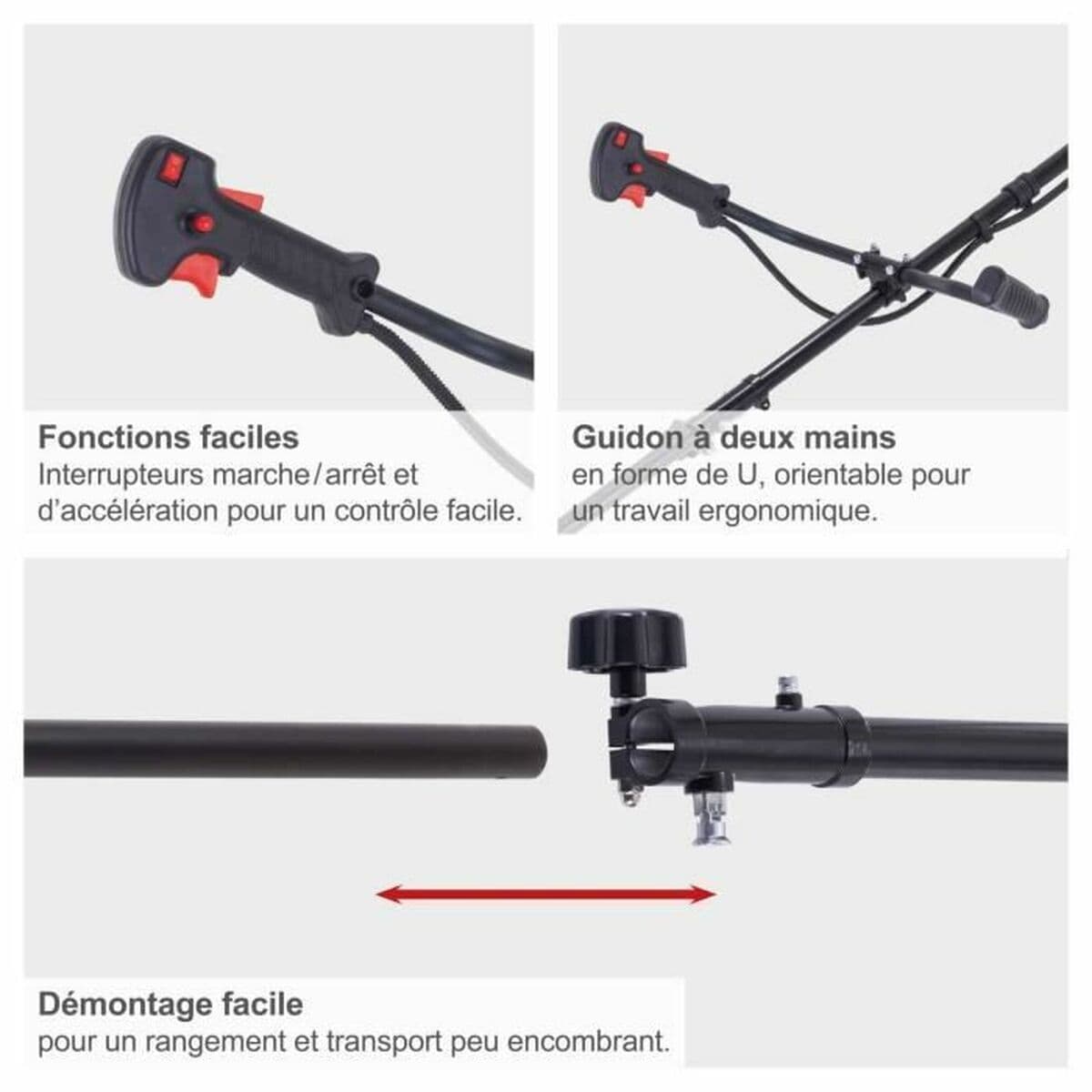 Daugiafunkcinė krūmapjovė Scheppach PBC520 - Image 2