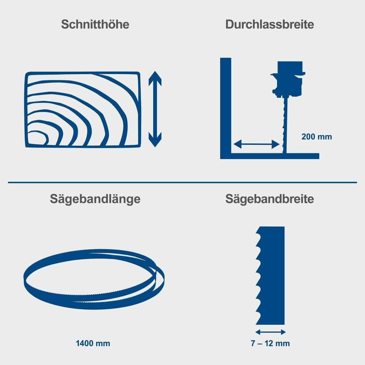 Sierra circular Scheppach 350 W 230 V - Image 6