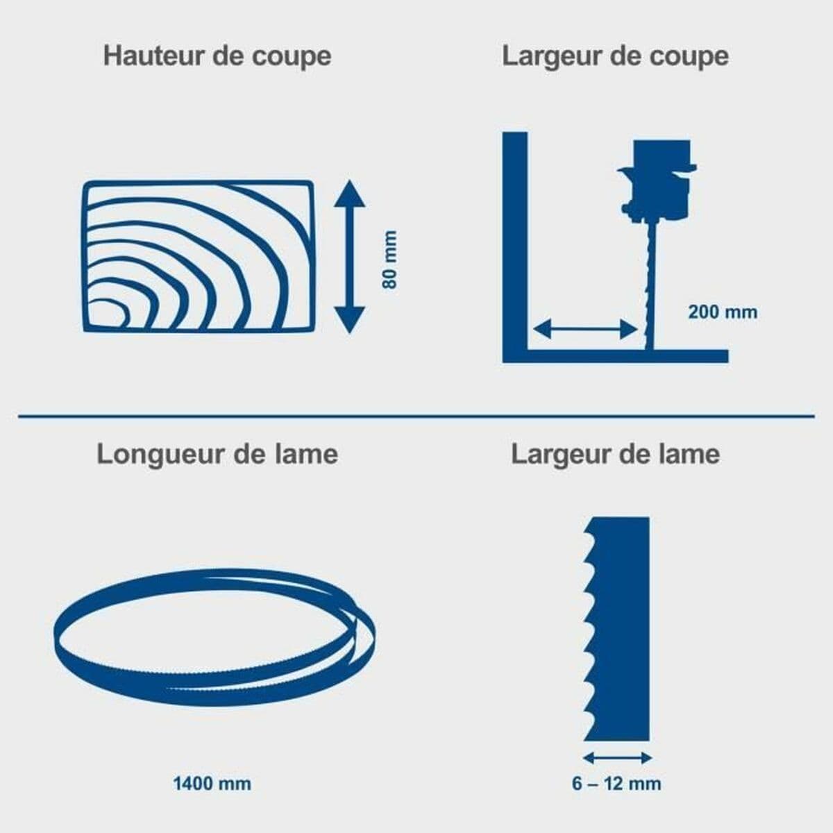 Sierra circular Scheppach 350 W 230 V - Image 2