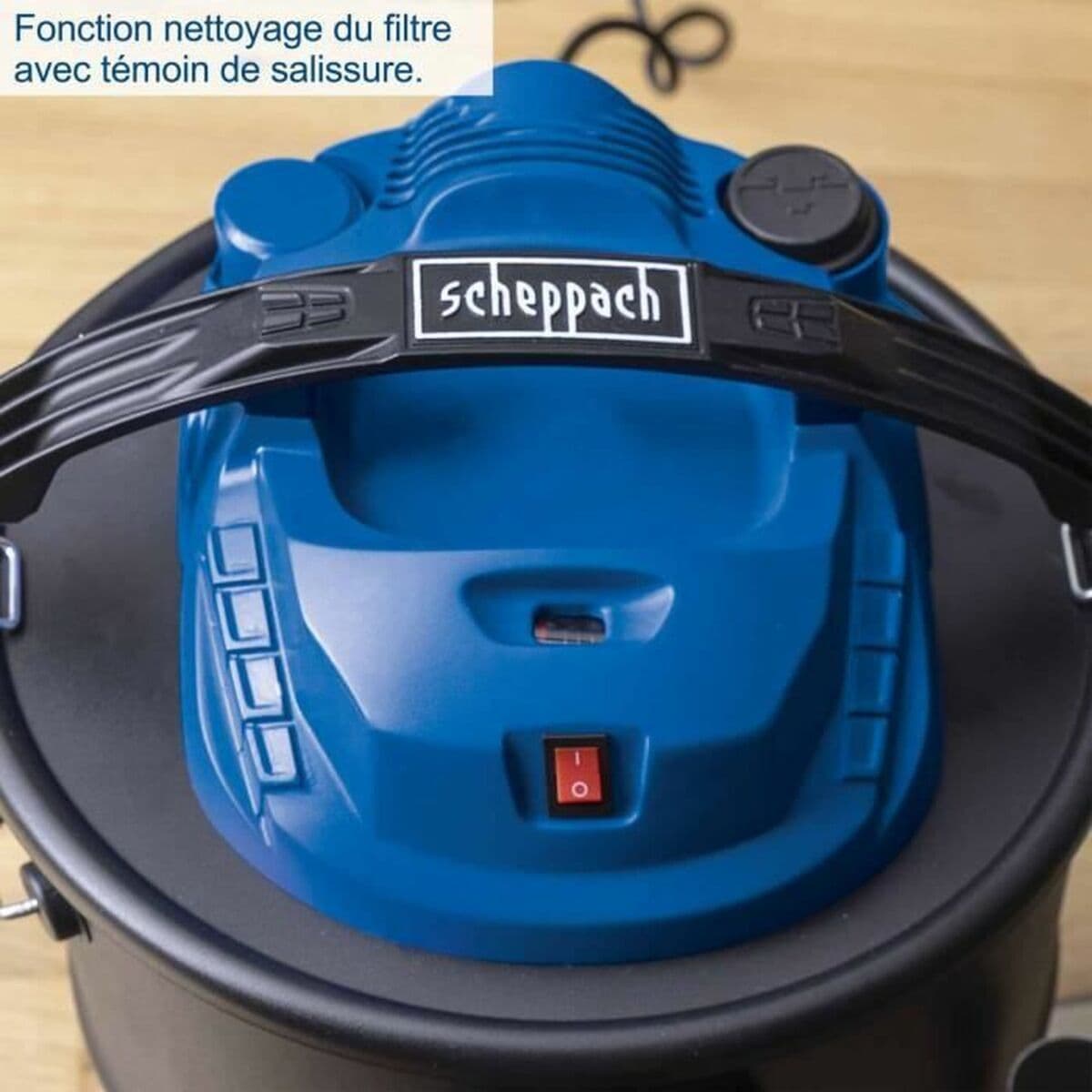 Ash Vacuum Cleaner Scheppach Black 1300 W 20 L - Image 6