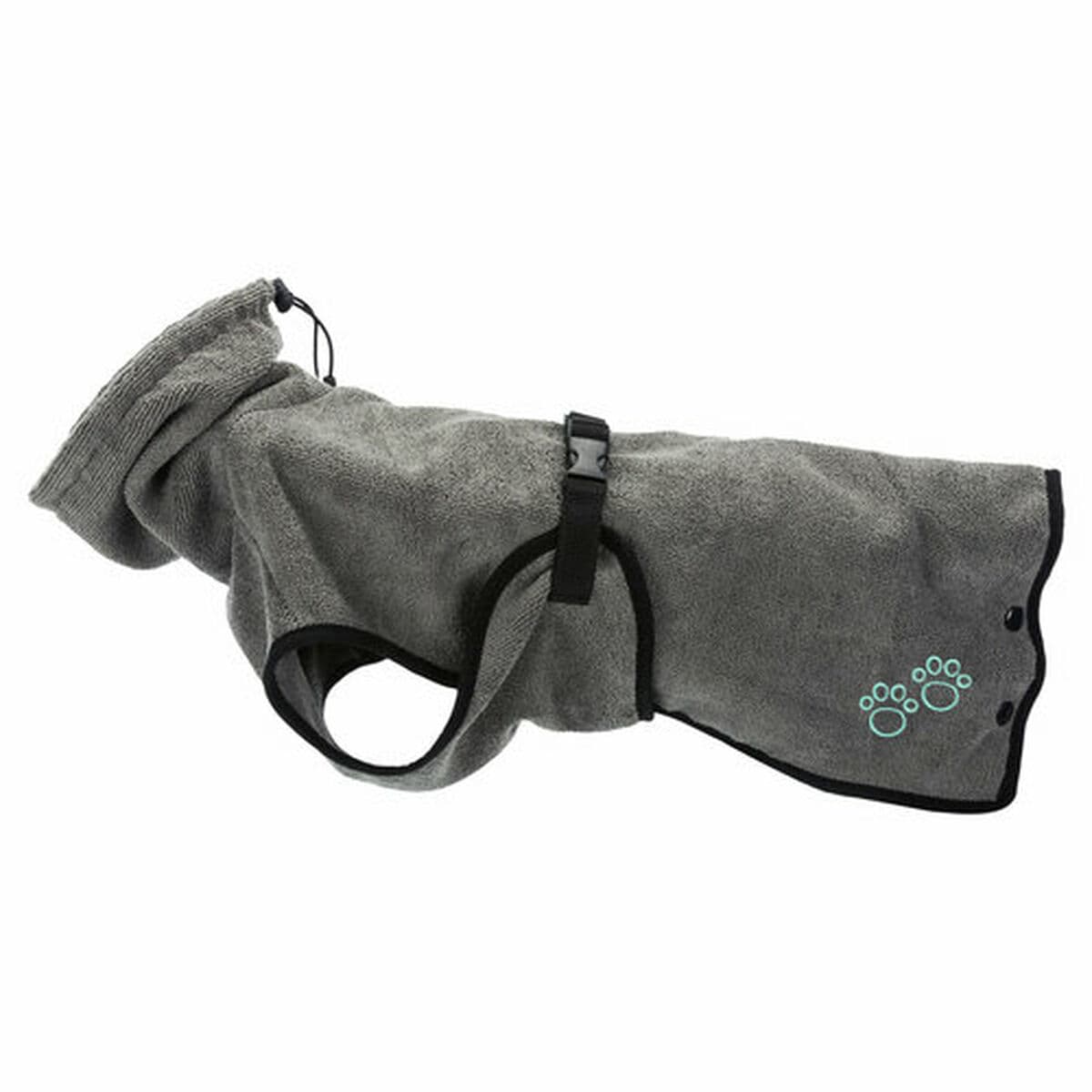 Dog bathrobe Trixie Grey M - Image 6
