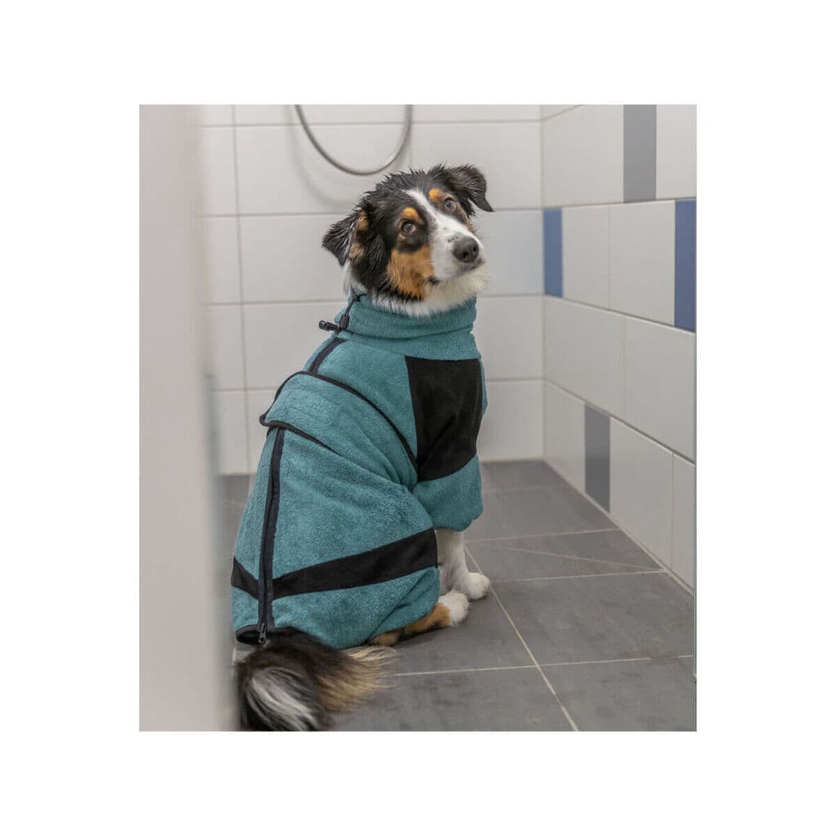 Dog bathrobe Trixie Blue S - Image 18