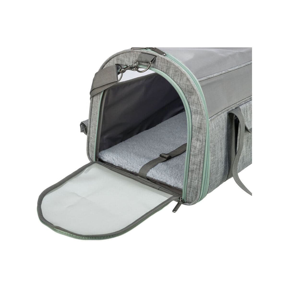 Torba za kućne ljubimce Trixie Dillon Siva Metvica 33 × 32 × 54 cm - Image 11