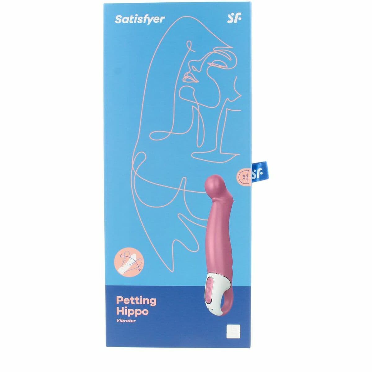 Vibrador Punto G Satisfyer SATISFYER PETTING HIPO Rosa