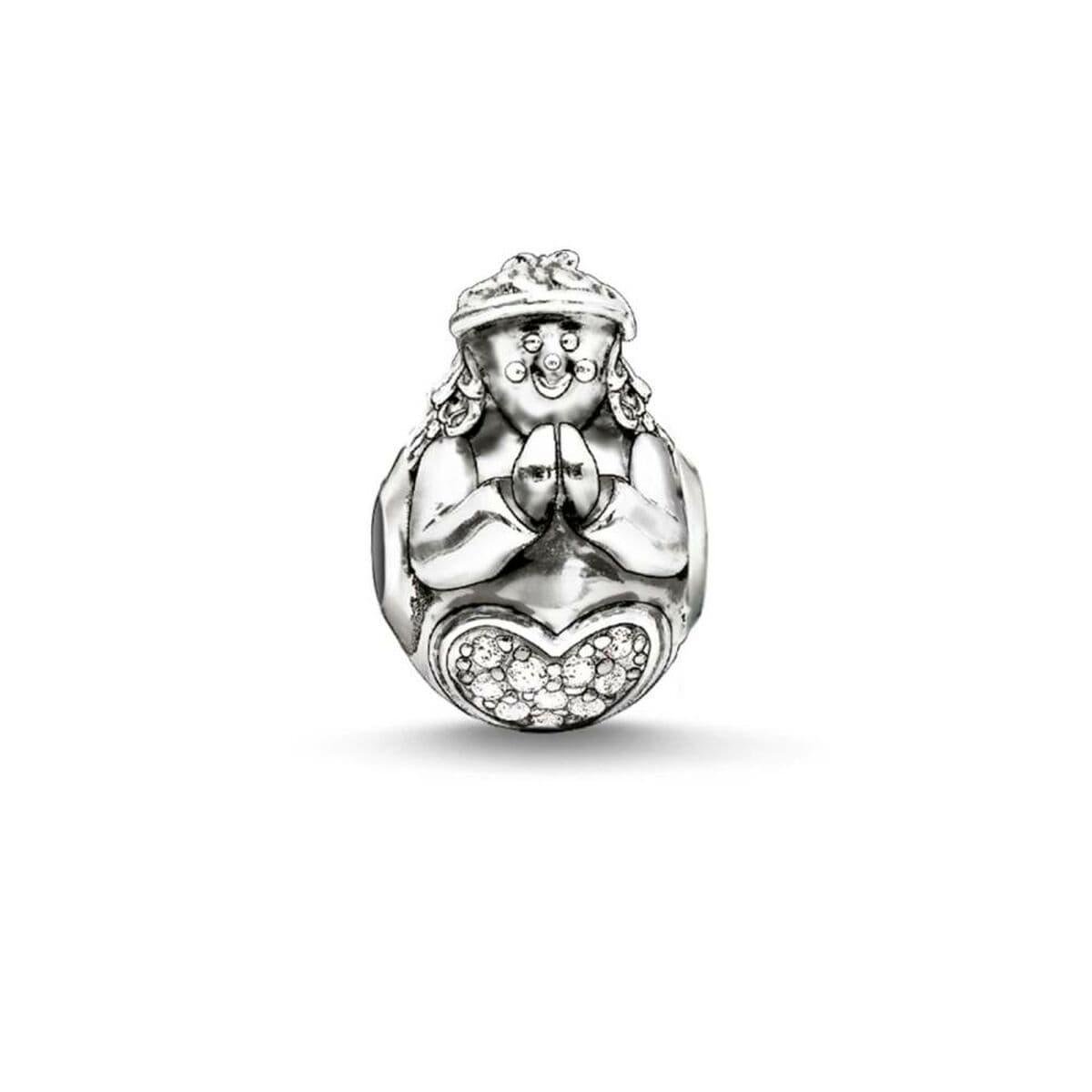 Naisten helmet Thomas Sabo K0182-643-14 Hopeinen 1 cm