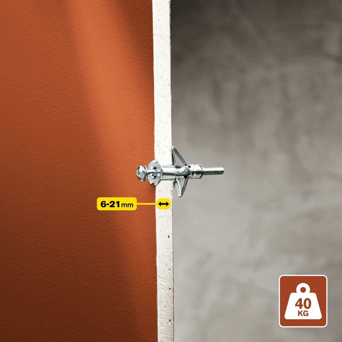 Veggplugger og -skruer Rapid 5001550 Ø 11 x 52 mm M5 x 63 mm Metall Ekspansjon 10 enheter - Image 9