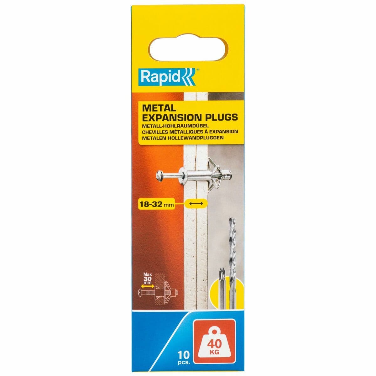 Vijci i matice Rapid Ø 11 x 65 mm M5 x 74 mm Metal rastezanje 10 kom. - Image 11