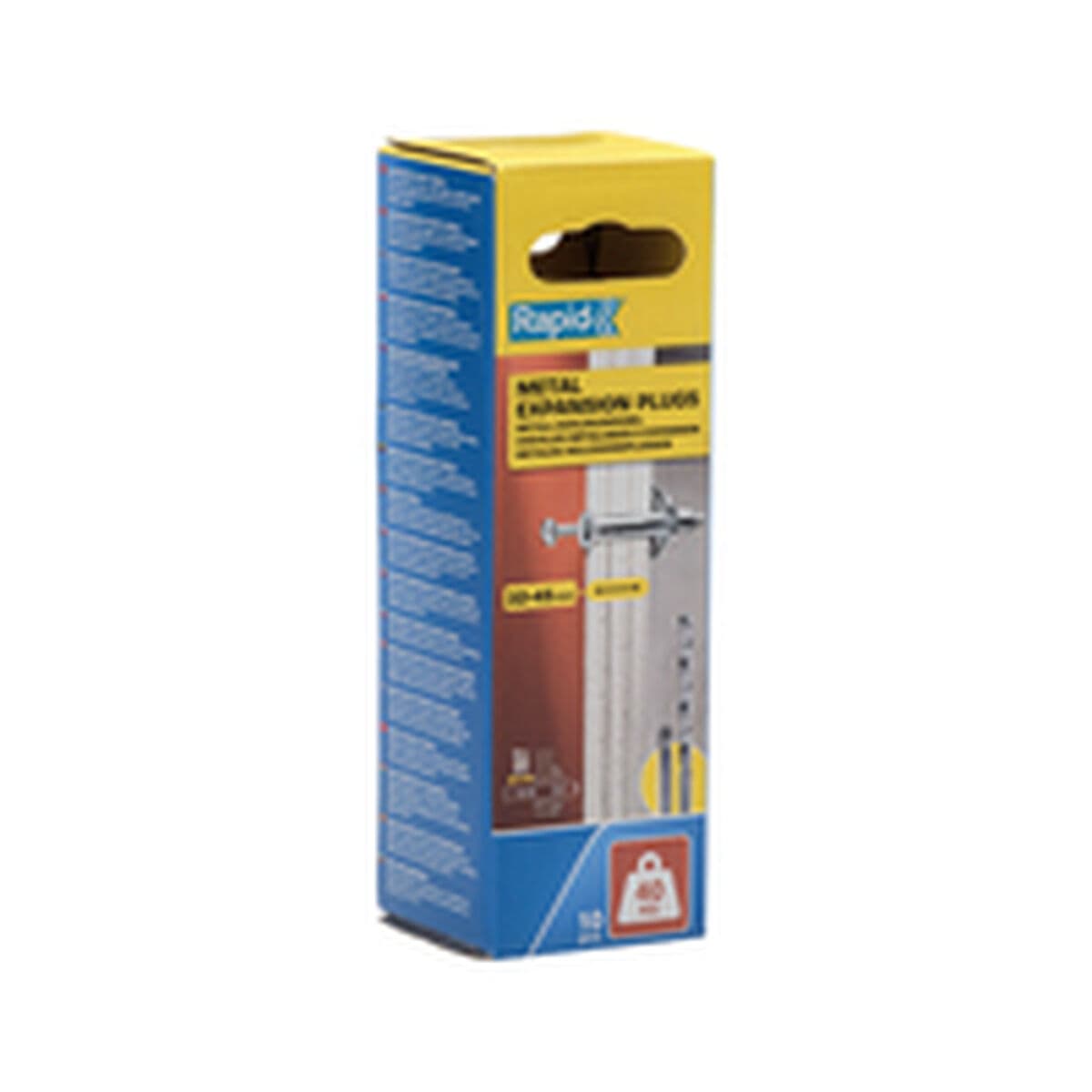 Veggplugger og -skruer Rapid 5001552 Ø 11 x 80 mm M5 x 89 mm Metall Ekspansjon (10 enheter) - Image 6