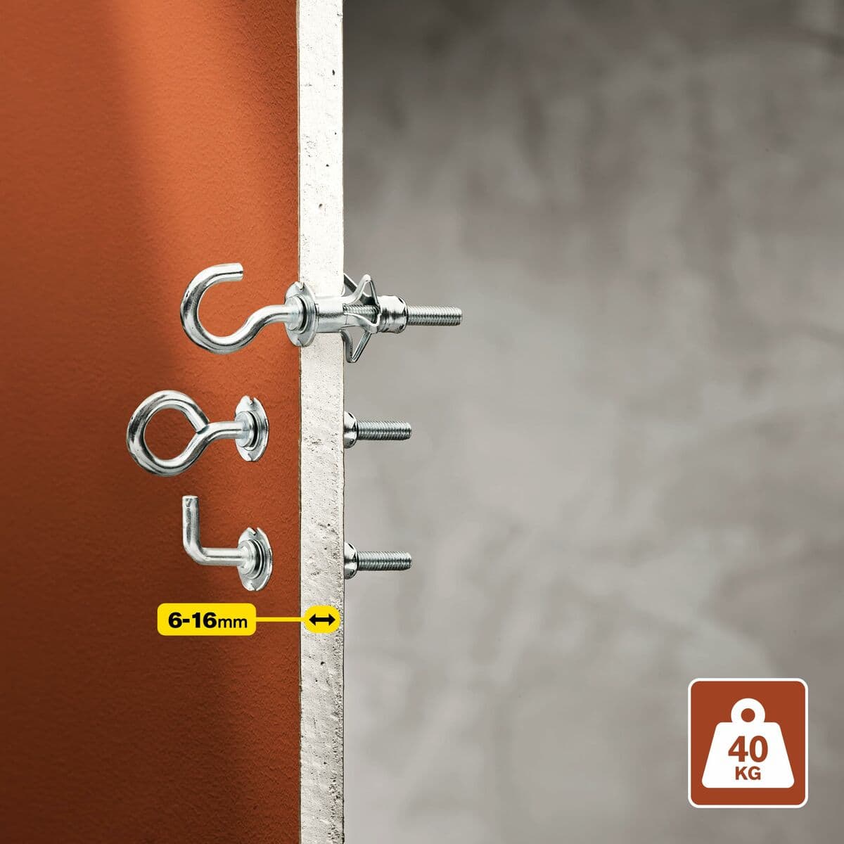 Ekspanzijsko sidro Rapid Rapid - 5001557 6 x 4 x 18 cm Metal rastezanje 12 kom. - Image 6