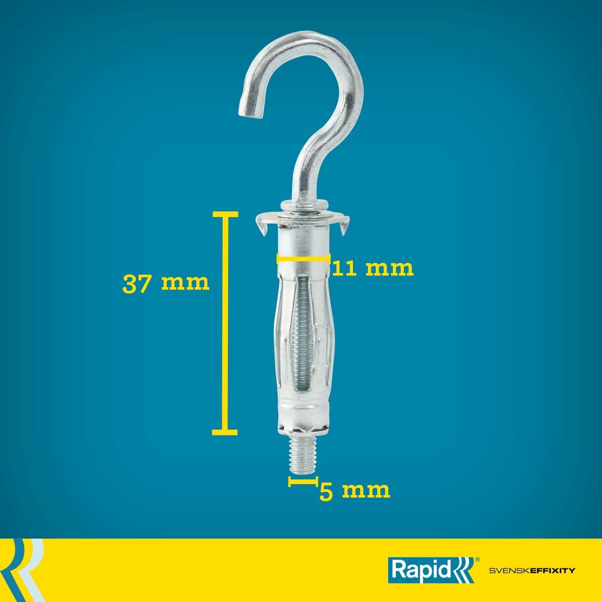 Ekspanzijsko sidro Rapid Rapid - 5001557 6 x 4 x 18 cm Metal rastezanje 12 kom. - Image 9