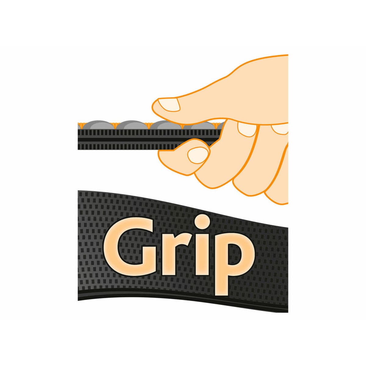 Spårningskoppel Trixie Fusion Orange Grafit - Image 3