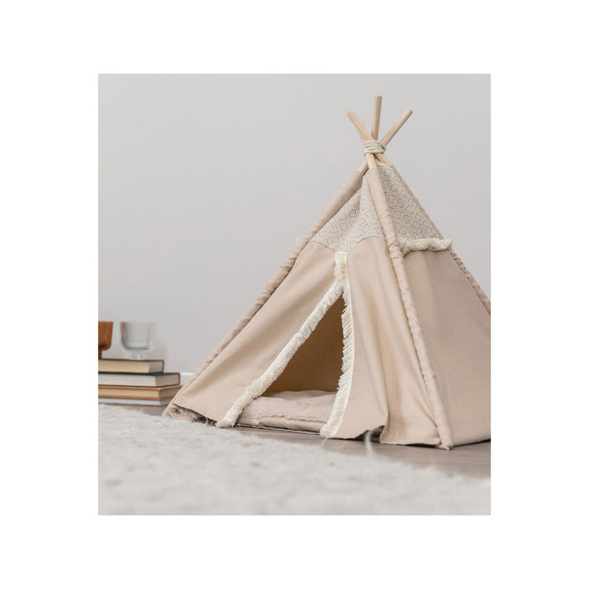 Pat pentru animale de companie Trixie Bej 55 × 65 × 55 cm - Image 3