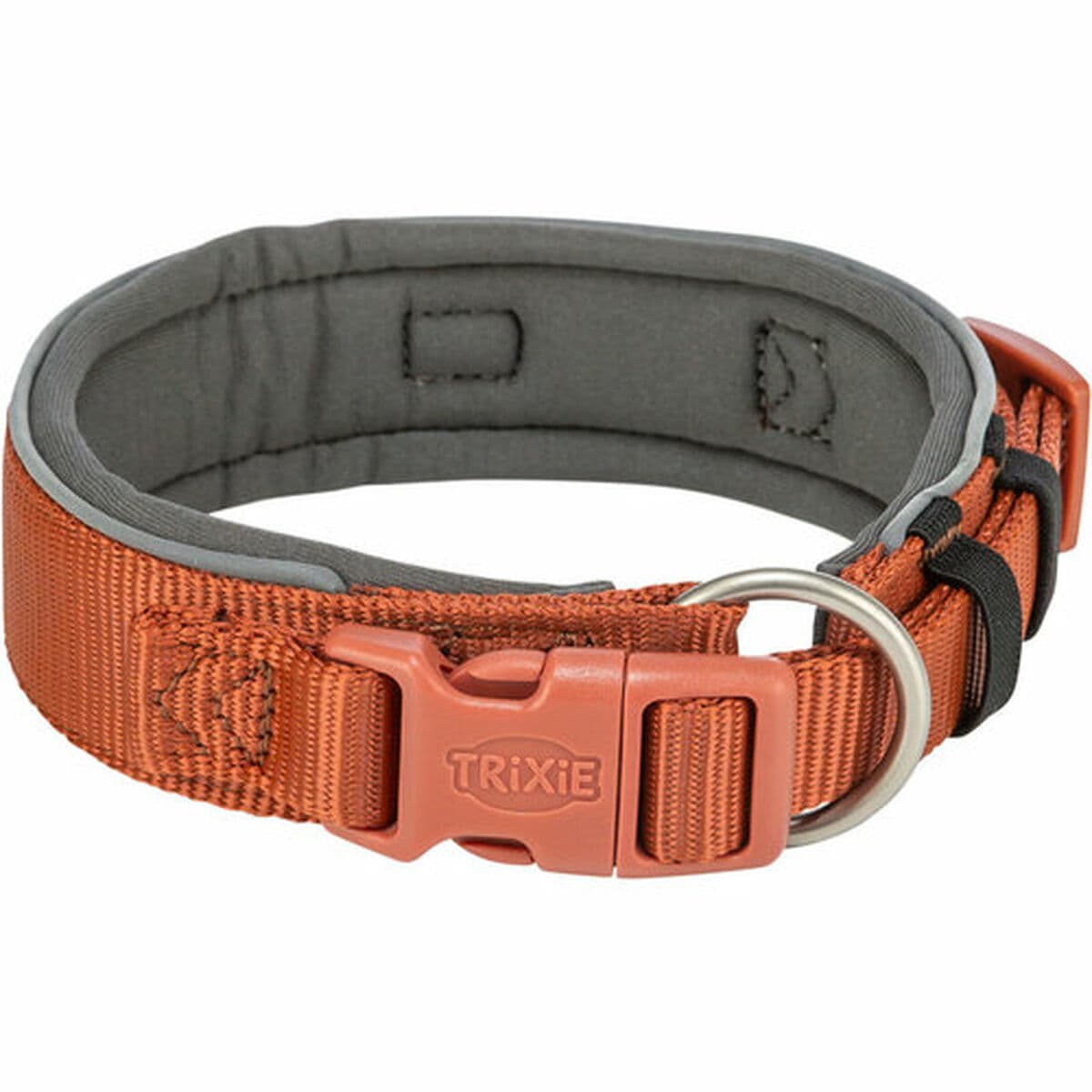 Collare per Cani Trixie Premium Arancio Grafite XS/S 27-35 cm - Image 4
