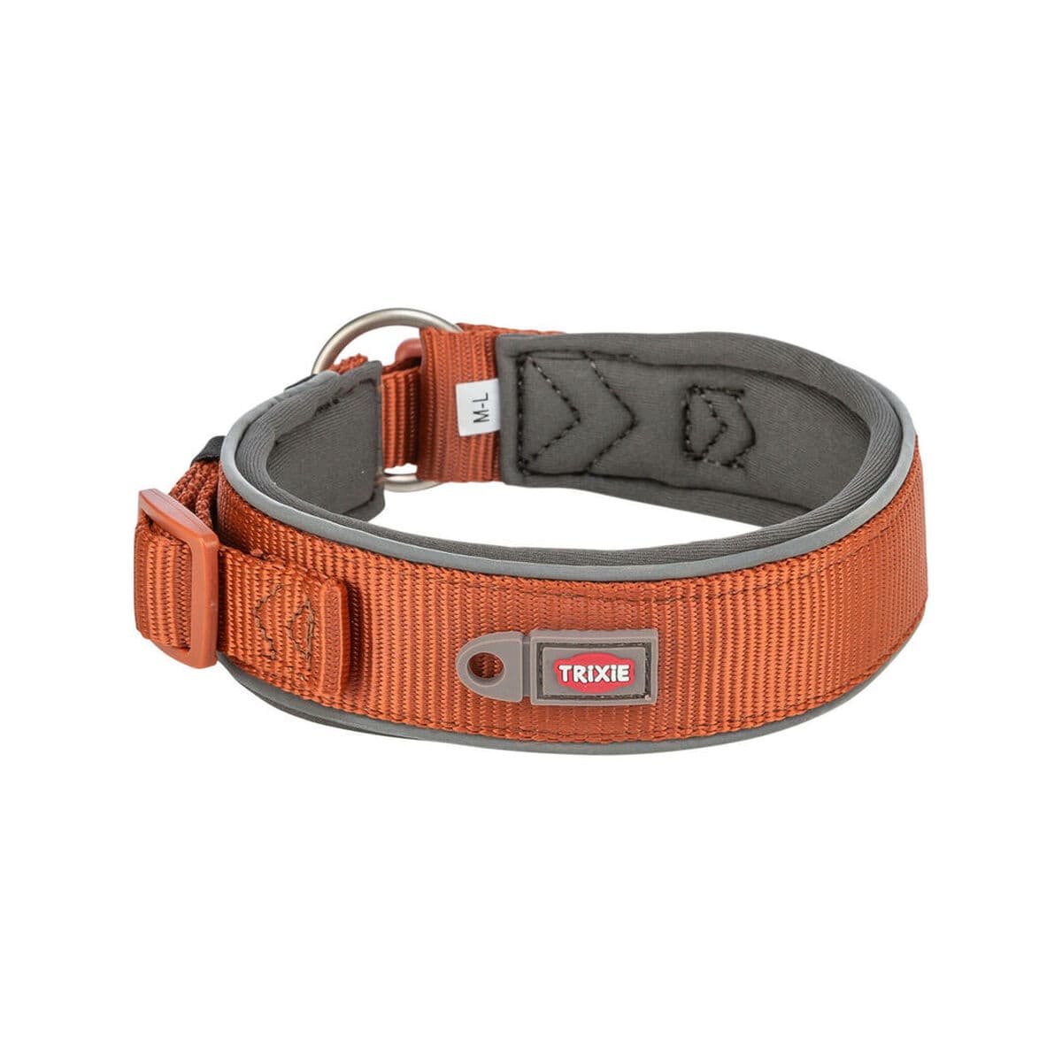 Collare per Cani Trixie Premium Arancio Grafite XS/S 27-35 cm - Image 5