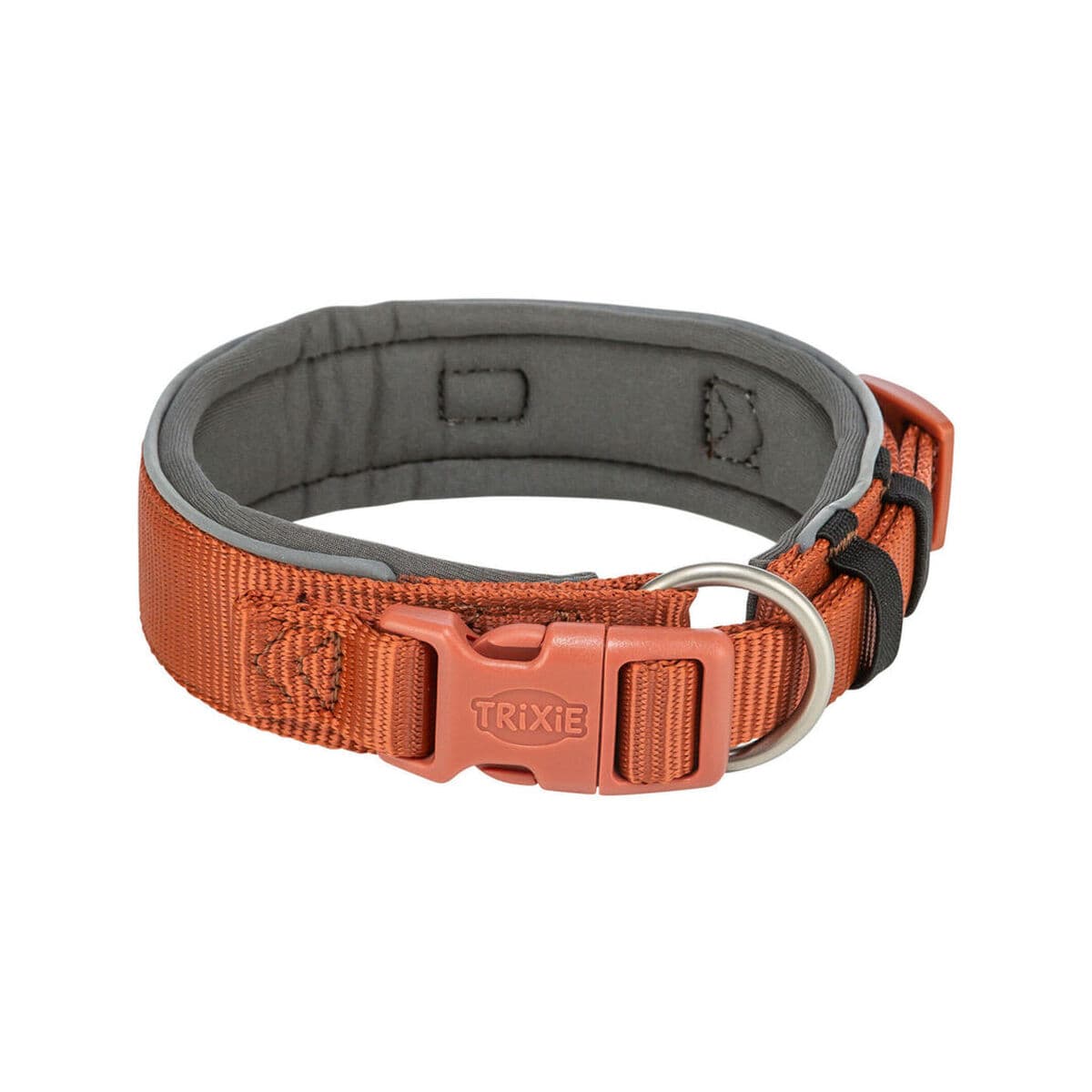 Hundhalsband Trixie Premium Orange Grafit S/M 33-42 cm - Image 3