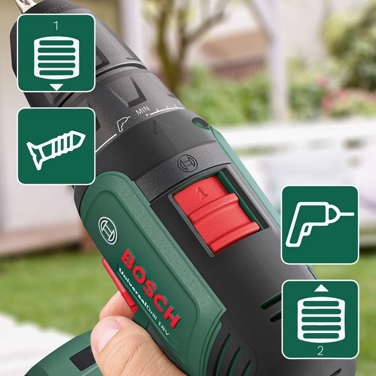 Driver Drill BOSCH UniversalDrill Wireless 18 V - Image 4