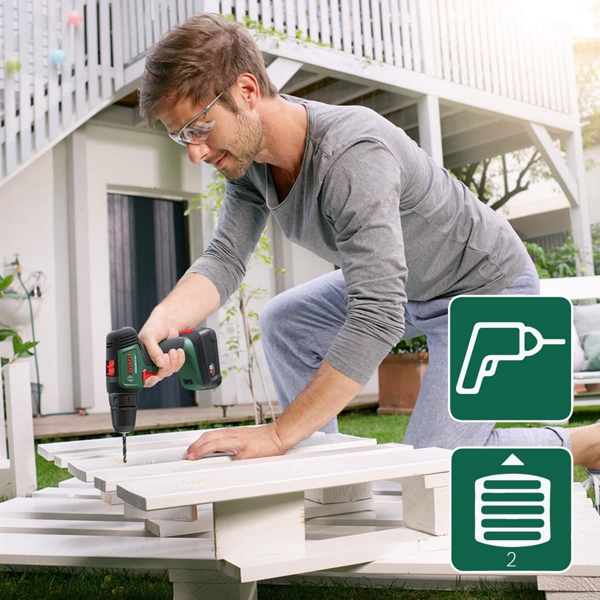 Driver Drill BOSCH UniversalDrill Wireless 18 V - Image 5