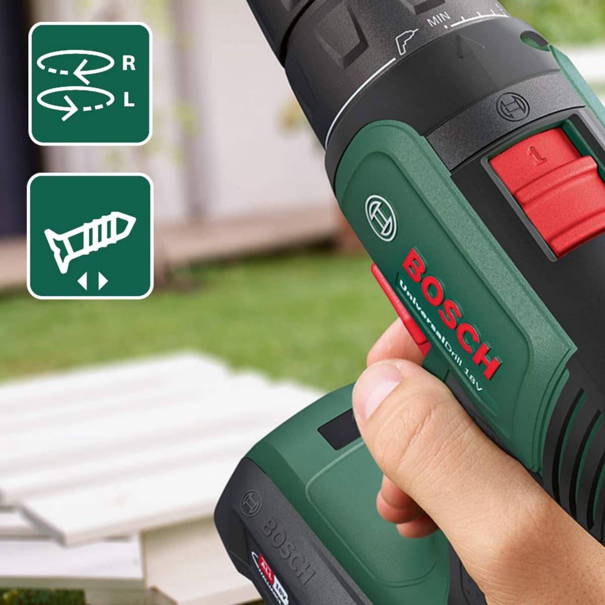 Driver Drill BOSCH UniversalDrill Wireless 18 V - Image 7