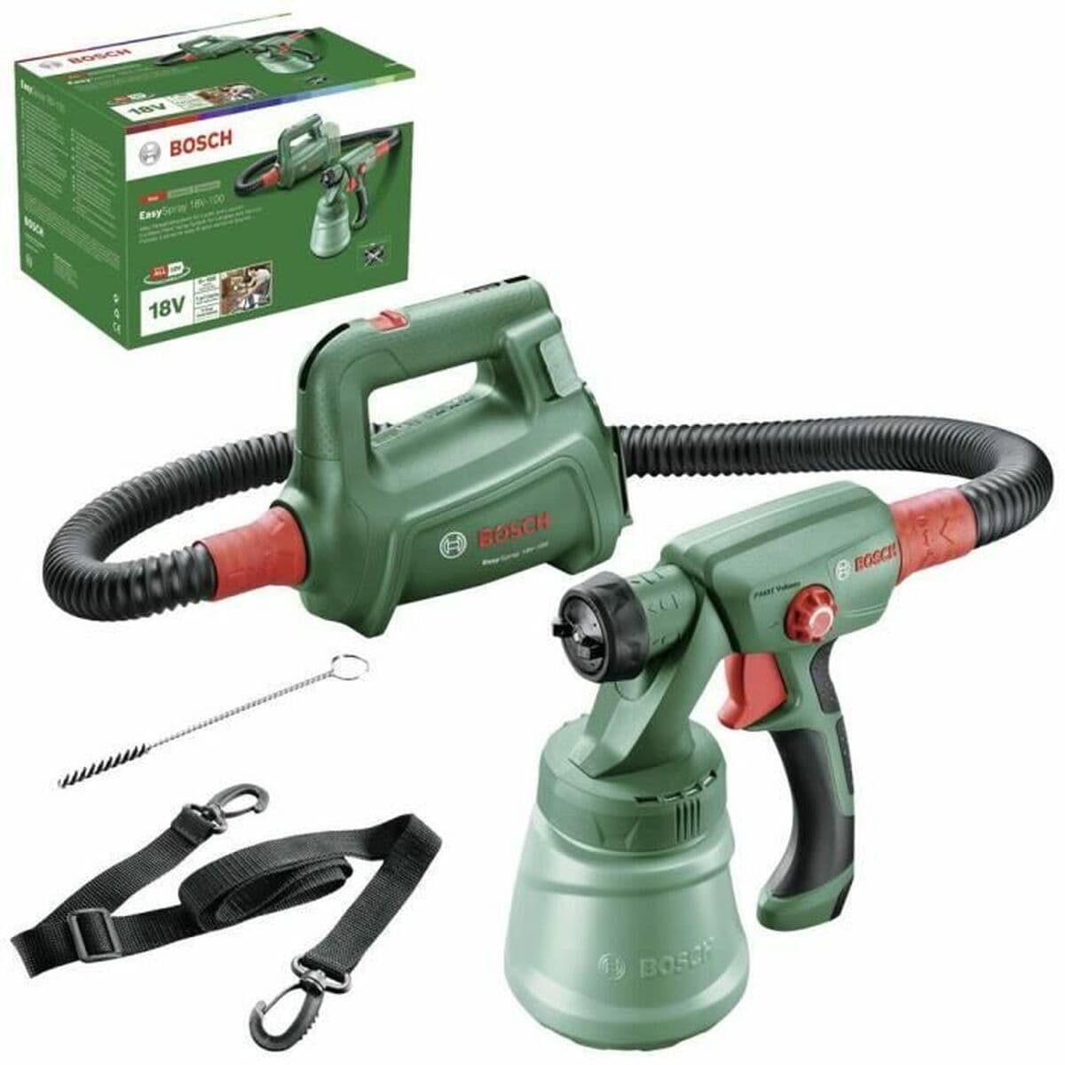 Elektriskais krāsu smidzinātājs BOSCH EasySpray 18V-100