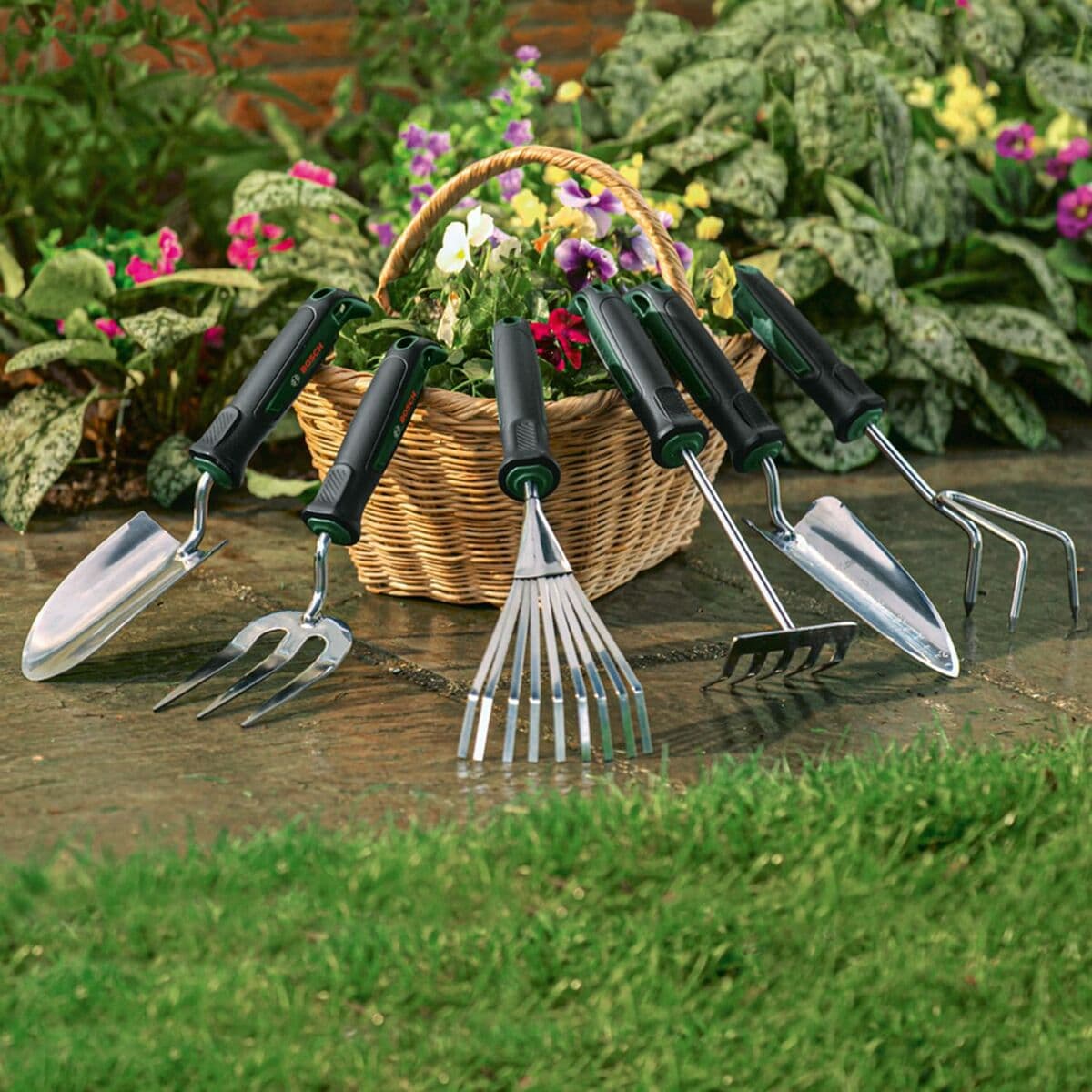 Garden rake BOSCH Green - Image 7