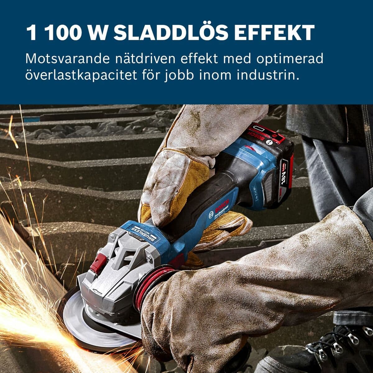 Angle grinder BOSCH GWS 18V-11 1100 W - Image 4