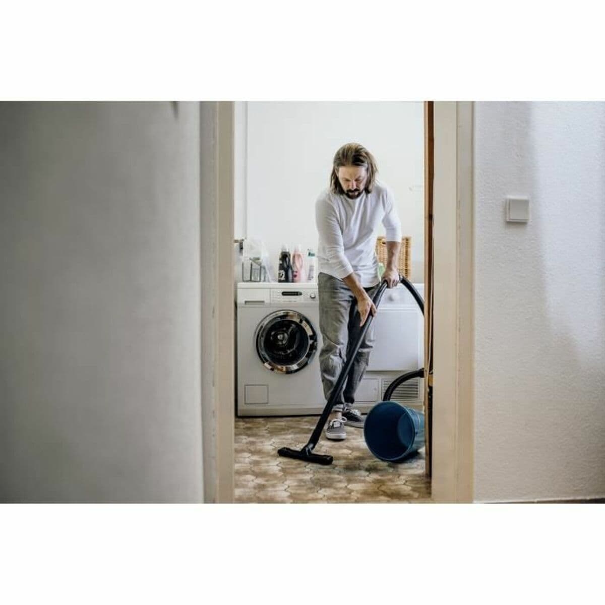 Mitrais un sausais putekļu sūcējs Kärcher 19/4/20 1000 W 21 KPA 19 L - Image 4