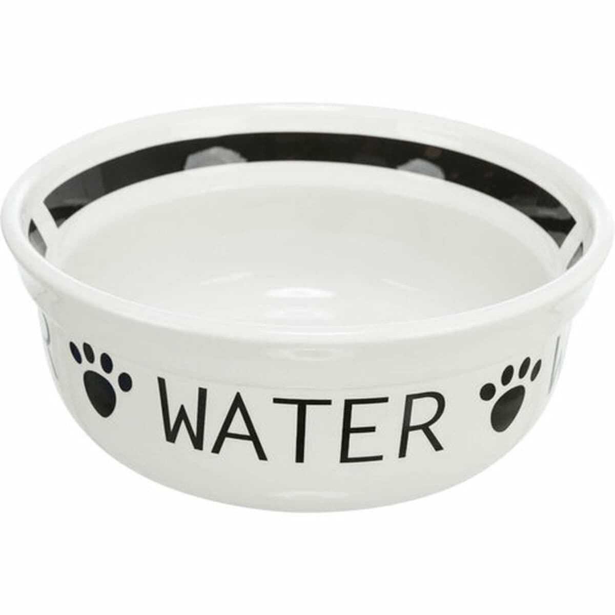 Hundmatare Trixie Vit Svart Ø 13 cm 250 ml - Image 2