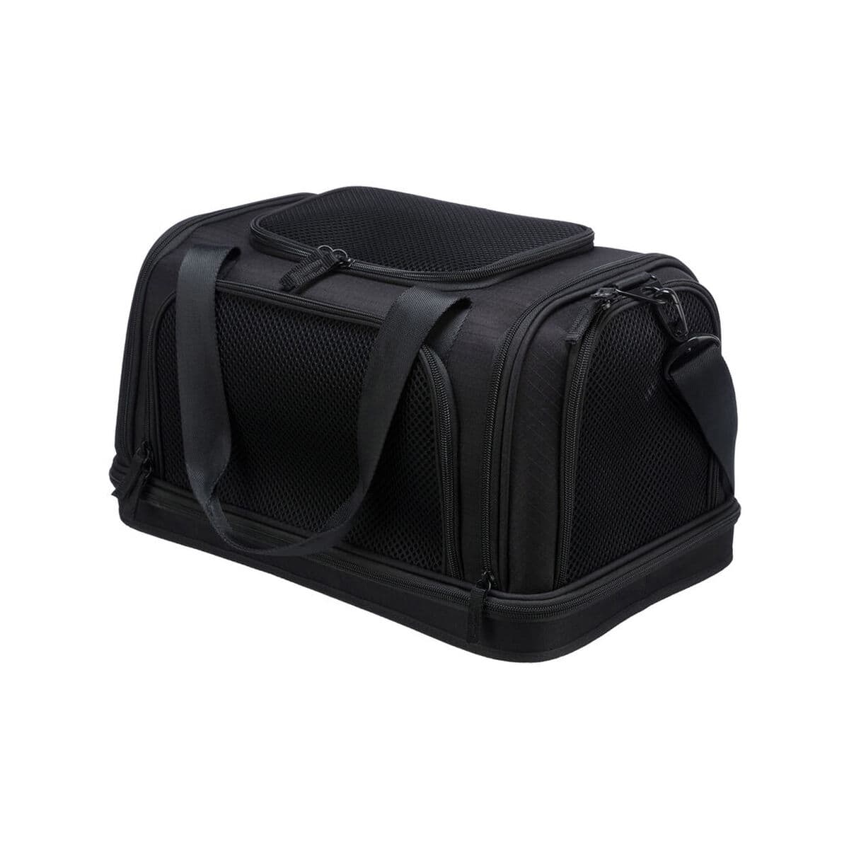 Bolso para Mascotas Trixie Airline Plane Negro 28 × 25 × 44 CM