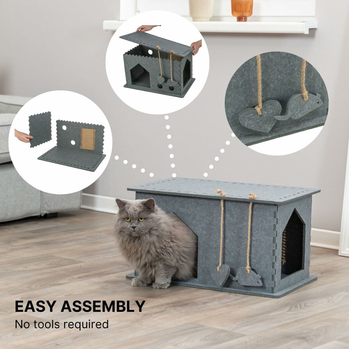 Kućica Trixie Siva - Image 3