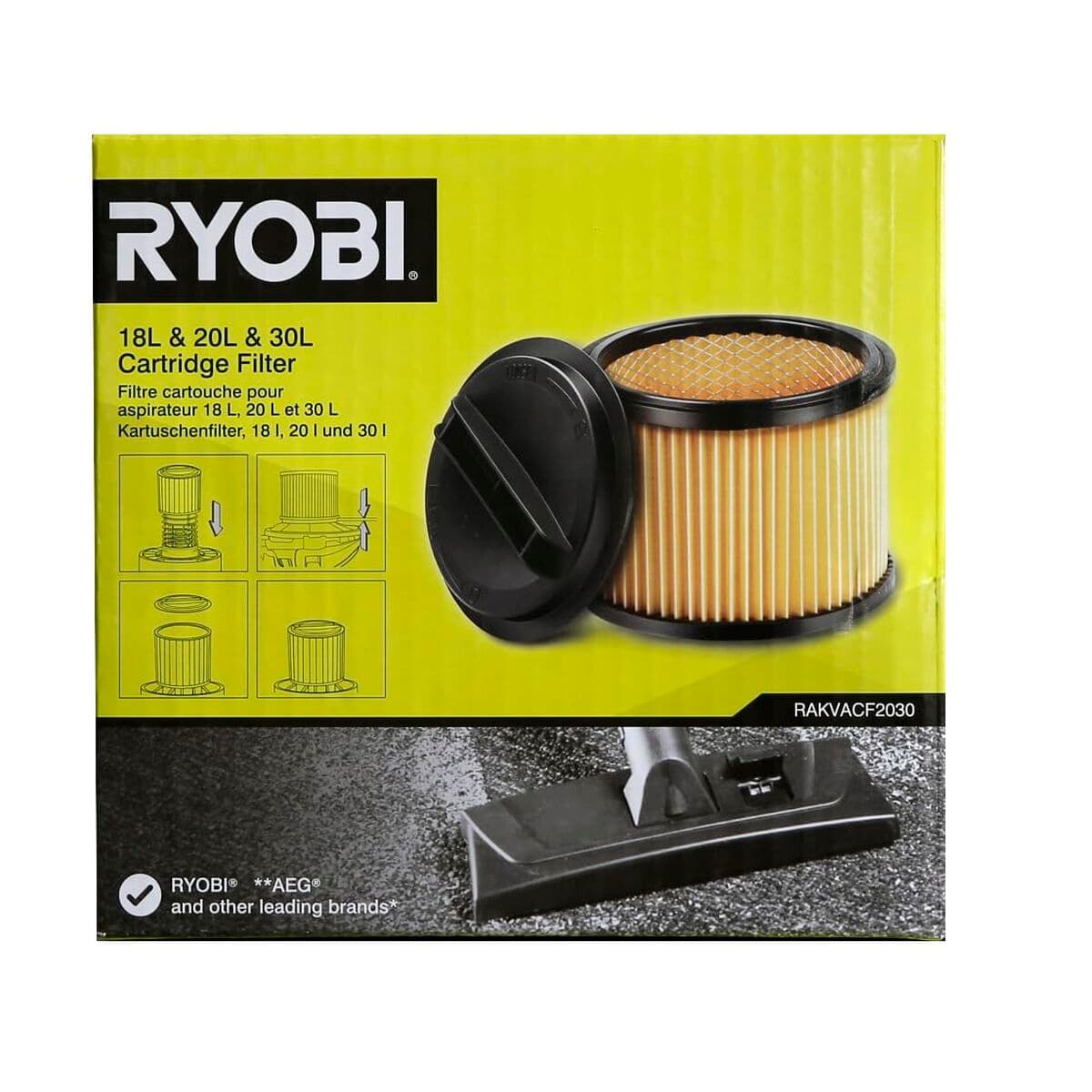 Stofzuigerfilter Ryobi - Image 2