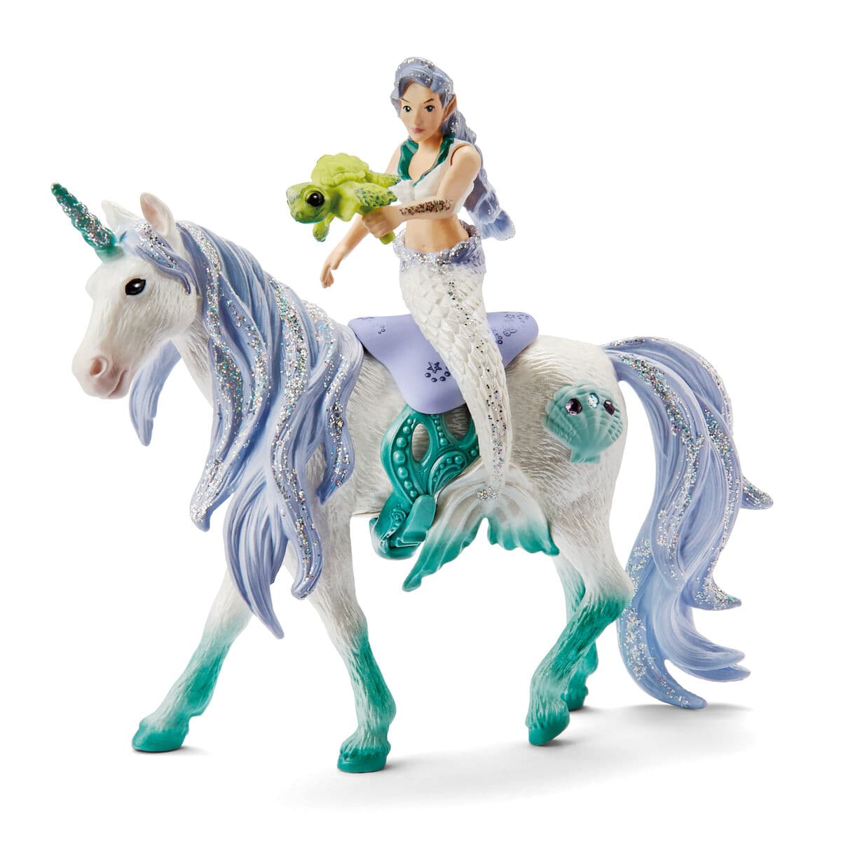 Playset Schleich 70594 Bayala Unicornio Sirena 4 Piezas - Image 6