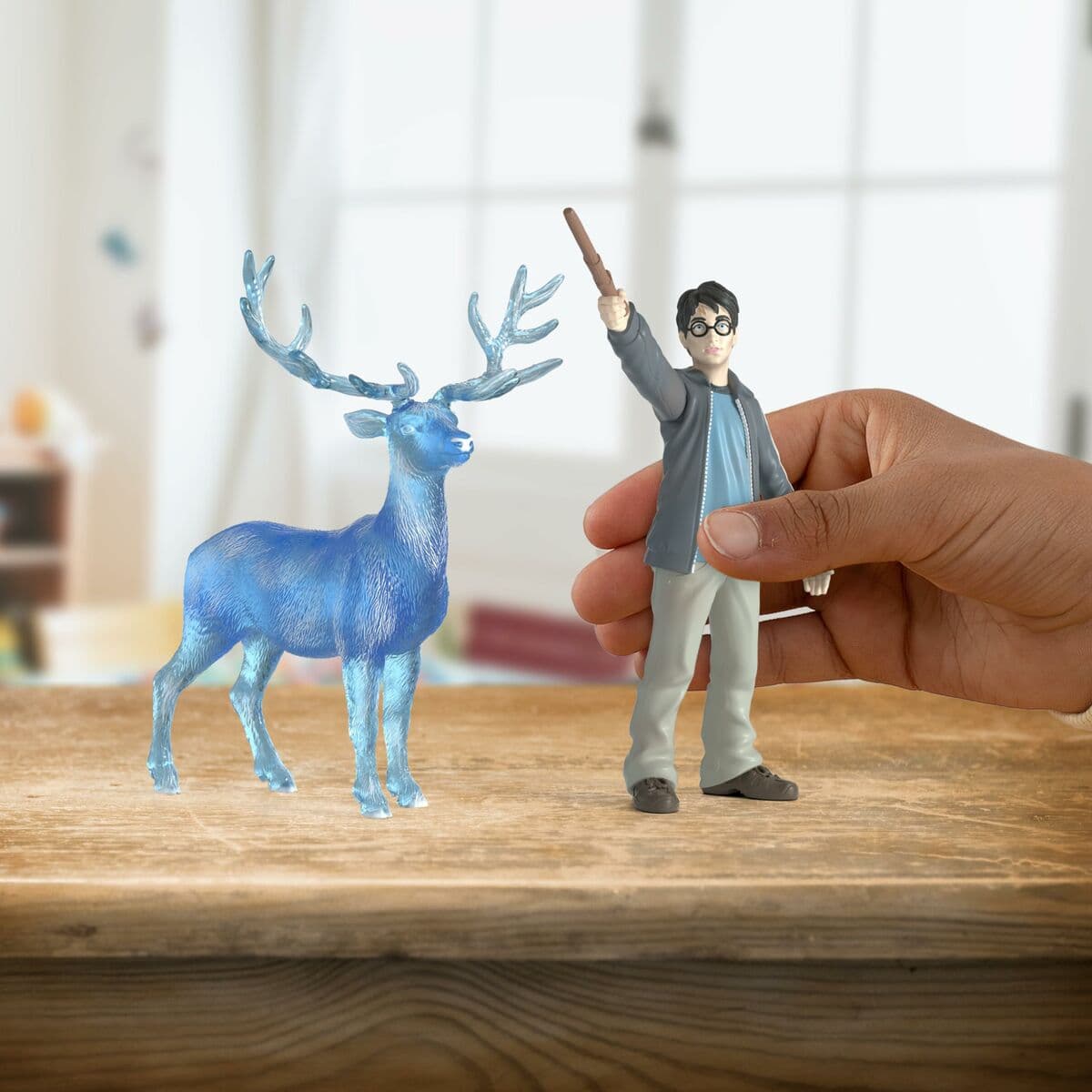 Figurine de Acțiune Schleich Harry Potter Figurines and his Patronus - Image 3